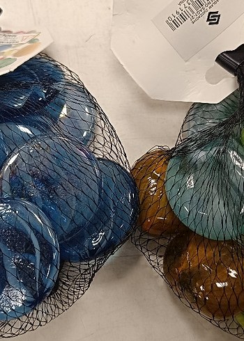 Cam Dekoratif Taşlar fileli sıfır ürün kullanılmamış açıklama o - Görsel 6