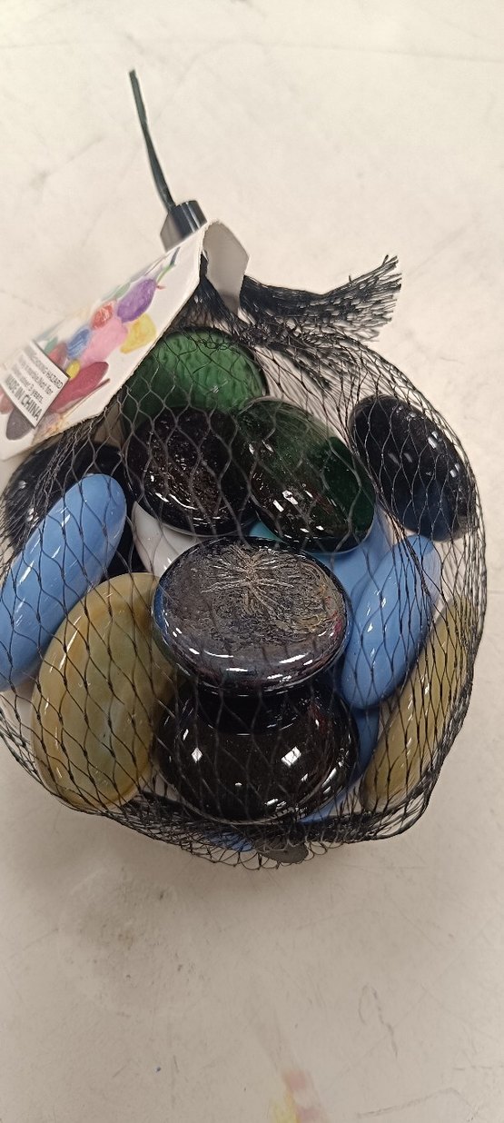 Cam Dekoratif Taşlar fileli sıfır ürün kullanılmamış açıklama o - Görsel 3