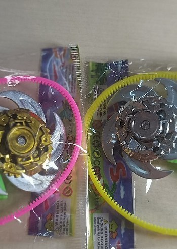 BEYBELDE Renkli Dönen Aksiyon Figürler CİFT FİYATIDIR 2 ADET - Görsel 7