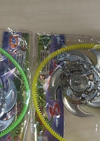 BEYBELDE Renkli Dönen Aksiyon Figürler CİFT FİYATIDIR 2 ADET - Görsel 4