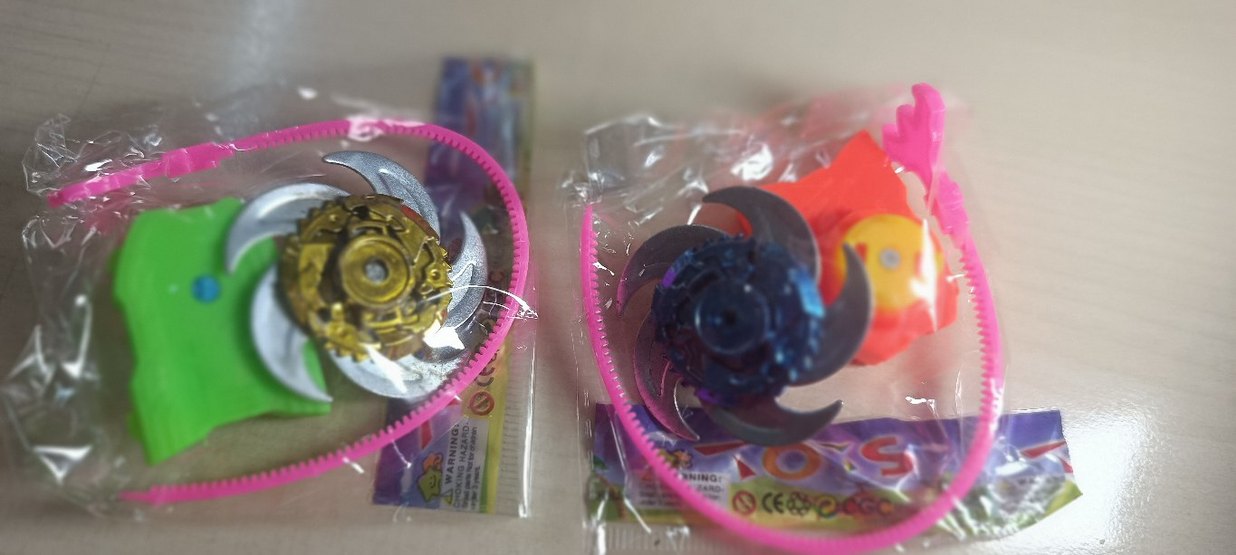 BEYBELDE Renkli Dönen Aksiyon Figürler CİFT FİYATIDIR 2 ADET - Görsel 3