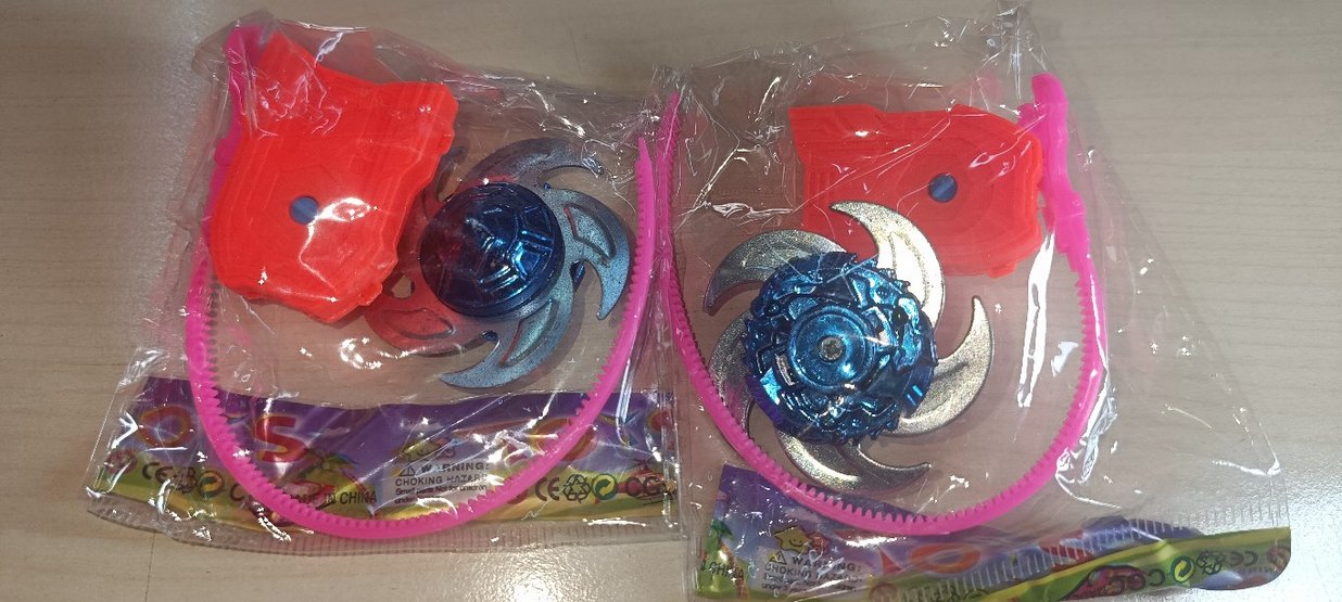 BEYBELDE Renkli Dönen Aksiyon Figürler CİFT FİYATIDIR 2 ADET - Görsel 5