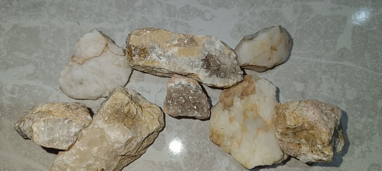 Bej Doğal Taş Seti 8 adet fiyatıdır - Görsel 2