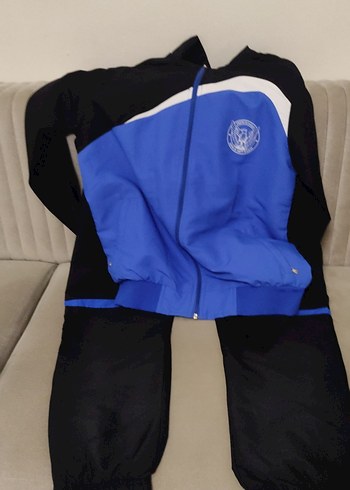 Siyah Erkek Çocuk Eşofman Altı Velcro Detaylı - Görsel 4