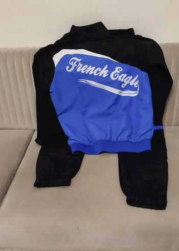 Siyah Erkek Çocuk Eşofman Altı Velcro Detaylı - Görsel 6