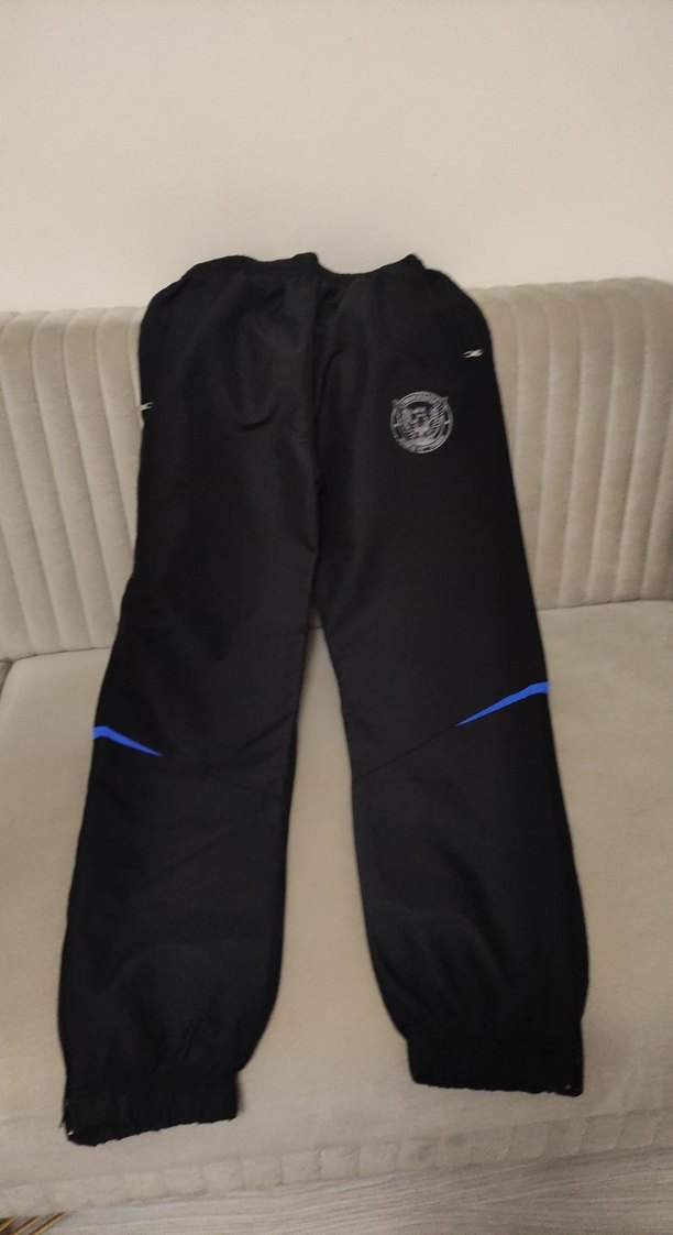 Siyah Erkek Çocuk Eşofman Altı Velcro Detaylı - Görsel 2