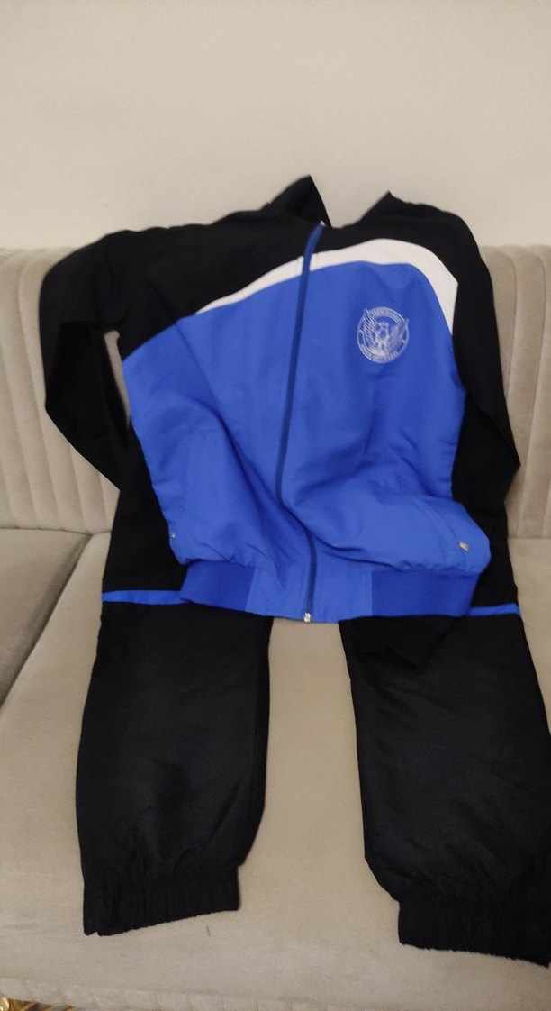 Siyah Erkek Çocuk Eşofman Altı Velcro Detaylı - Görsel 4