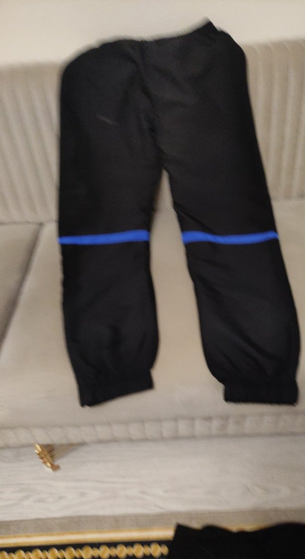 Siyah Erkek Çocuk Eşofman Altı Velcro Detaylı - Görsel 3