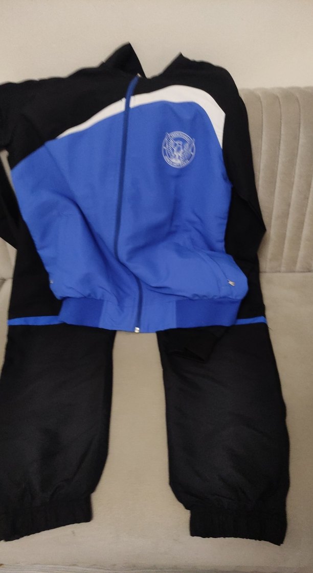 Siyah Erkek Çocuk Eşofman Altı Velcro Detaylı - Görsel 5