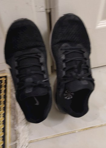 Siyah Erkek Spor Ayakkabı Bağcıkları - Görsel 2