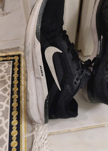 Siyah Erkek Spor Ayakkabı Bağcıkları - Görsel 3