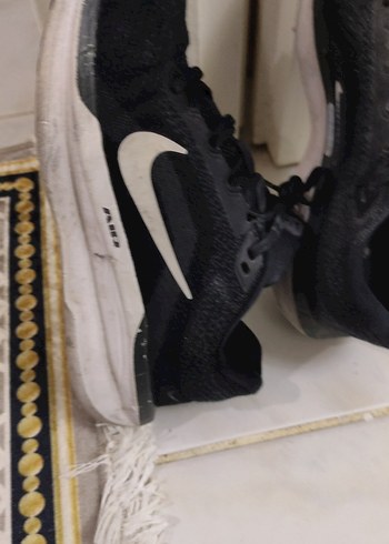 Siyah Erkek Spor Ayakkabı Bağcıkları - Görsel 4