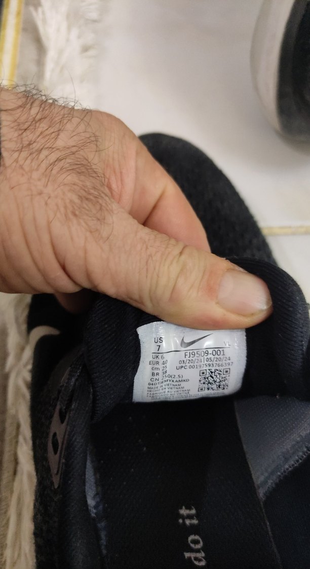 Siyah Erkek Spor Ayakkabı Bağcıkları - Görsel 5