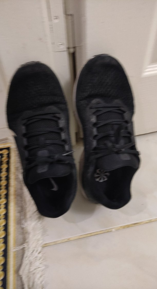 Siyah Erkek Spor Ayakkabı Bağcıkları - Görsel 2