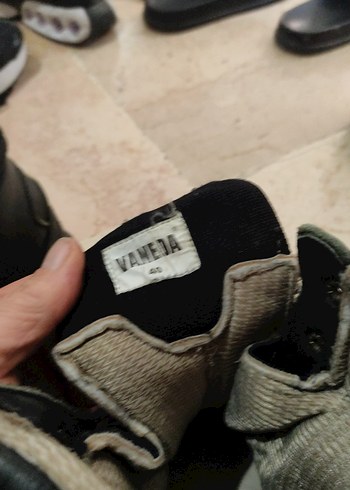 Kamuflaj Desenli Siyah Erkek Bot - Görsel 5