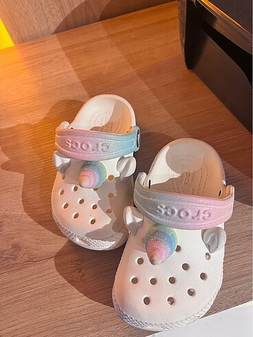 diğer Beden beyaz Renk Crocs kız terlik