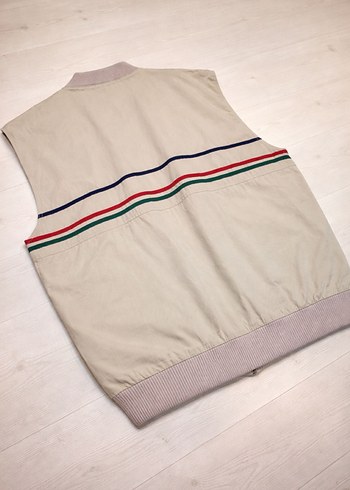 Erkek Vintage Çift Taraflı Yelek - Görsel 4