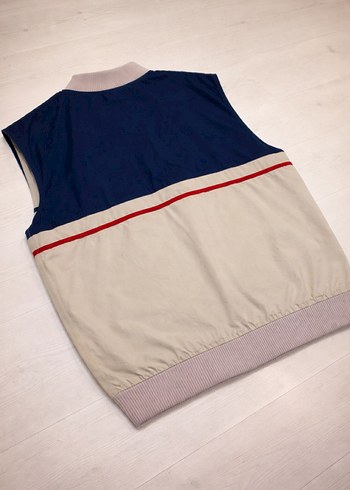 Erkek Vintage Çift Taraflı Yelek - Görsel 2