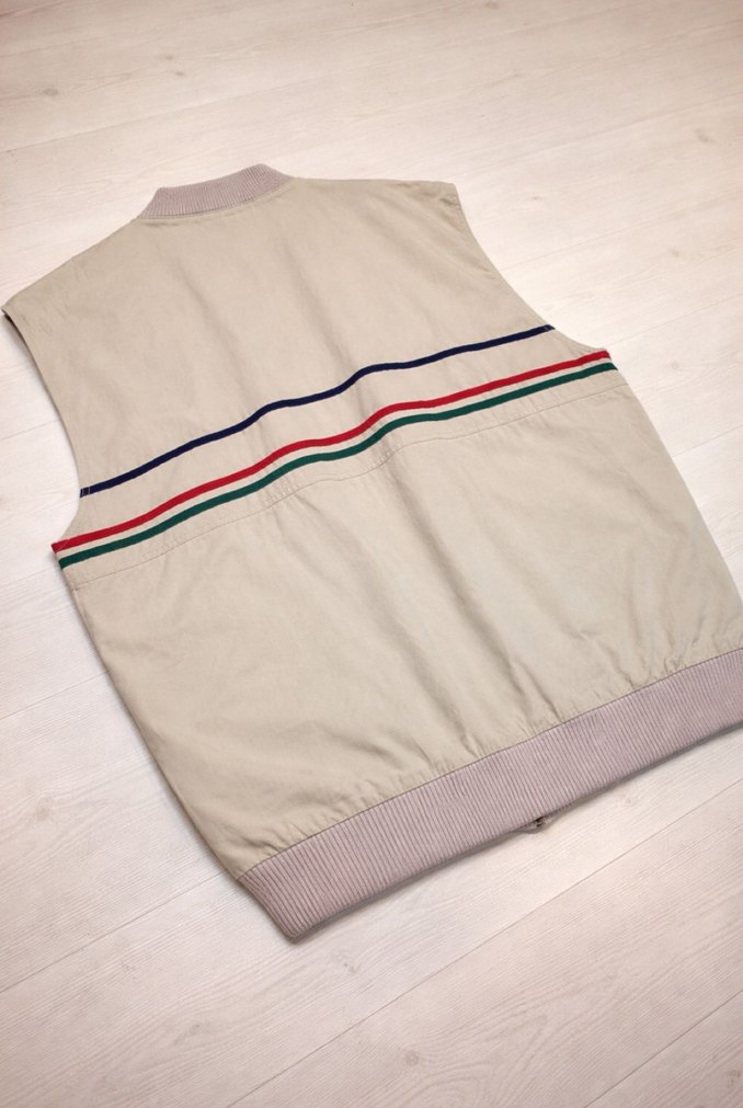 Erkek Vintage Çift Taraflı Yelek - Görsel 4