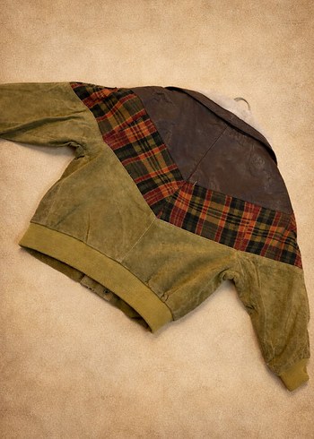 aztek vintage çocuk ceket - Görsel 2