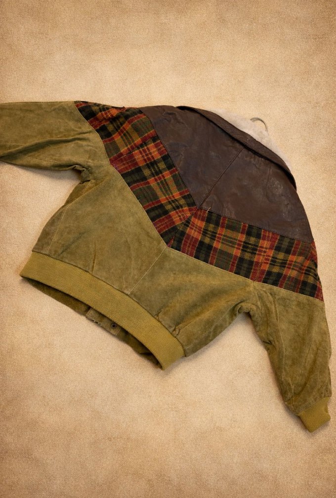 aztek vintage çocuk ceket - Görsel 2