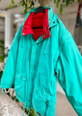 90'lar unisex vintage mont - Görsel 5