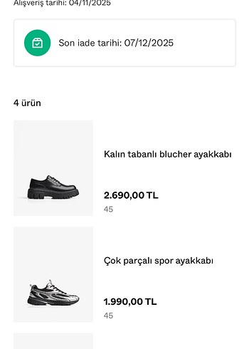 Bershka Kalın Tabanlı Blucher Ayakkabı - Görsel 4