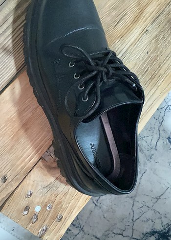 Bershka Kalın Tabanlı Blucher Ayakkabı - Görsel 7