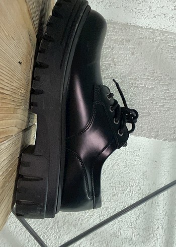 Bershka Kalın Tabanlı Blucher Ayakkabı - Görsel 5