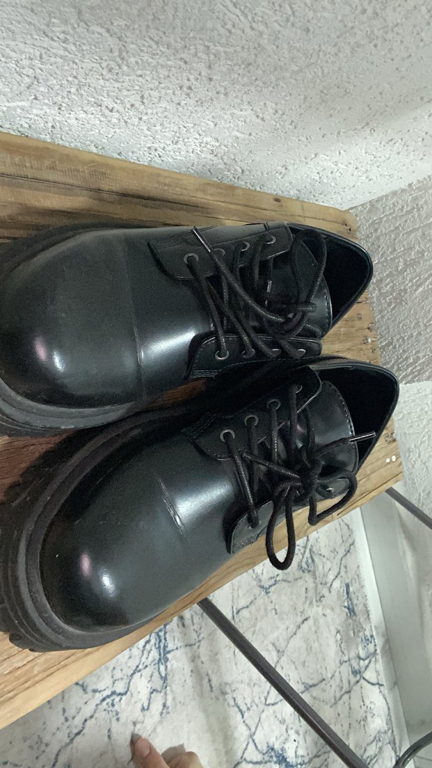 Bershka Kalın Tabanlı Blucher Ayakkabı - Görsel 2