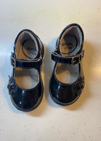 Tokalı Siyah Kız Çocuk Babet Ayakkabı - Görsel 5