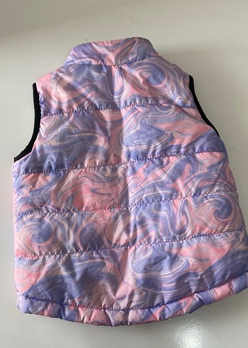 Kız Çocuk Pastel Renkli Yelek - Görsel 3