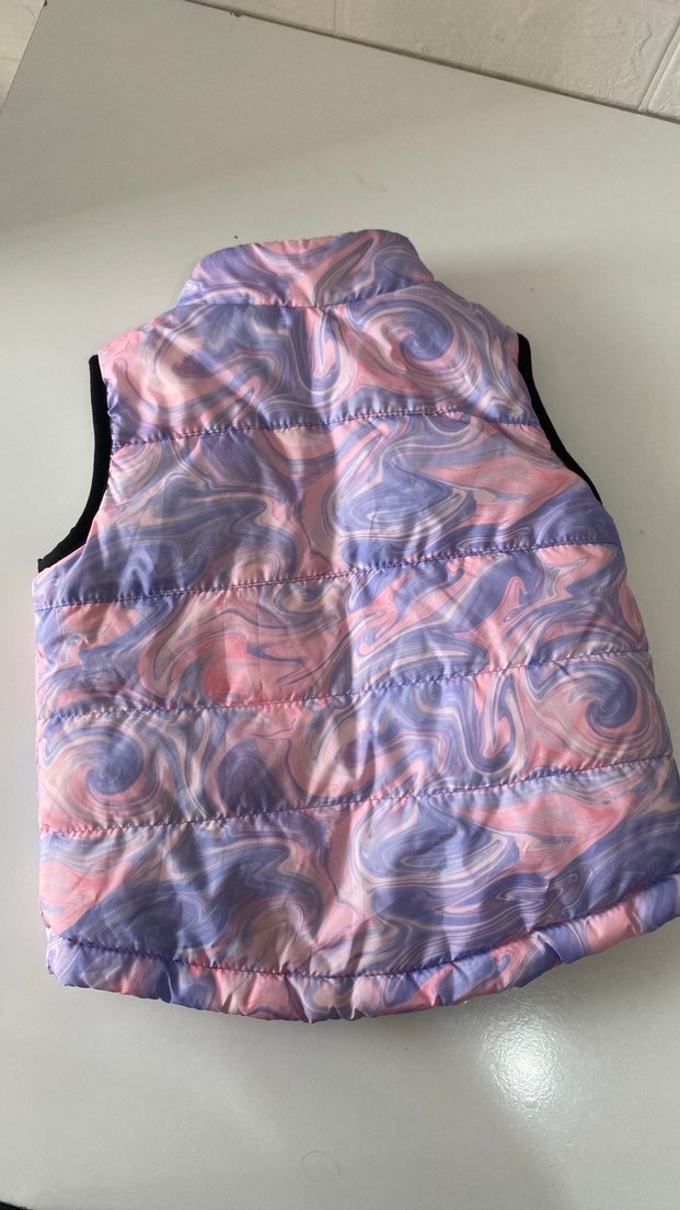 Kız Çocuk Pastel Renkli Yelek - Görsel 3