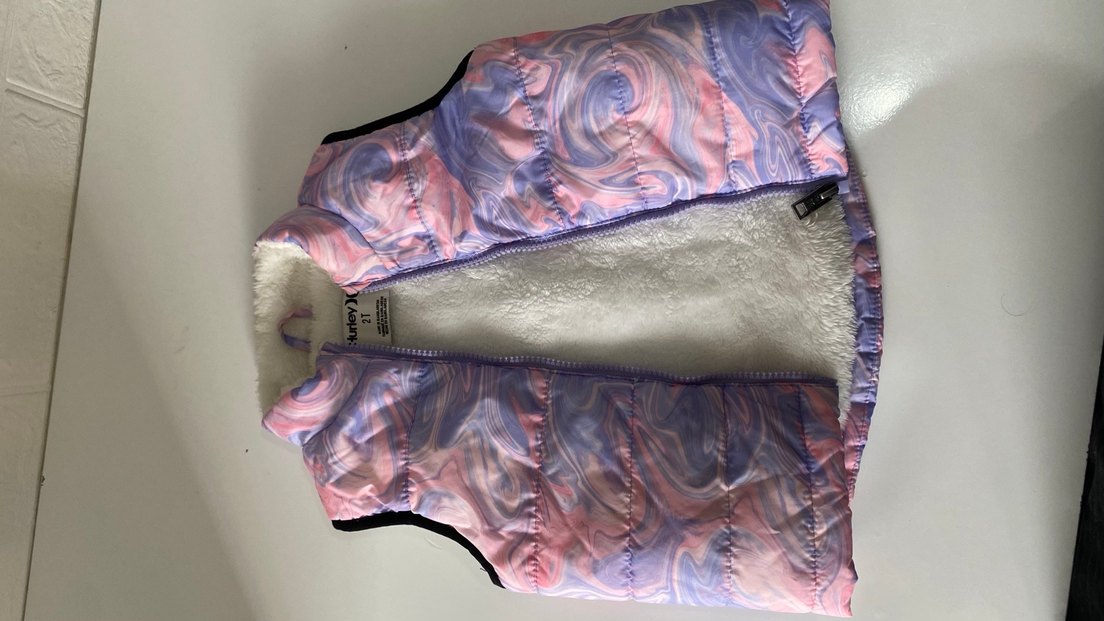 Kız Çocuk Pastel Renkli Yelek - Görsel 5