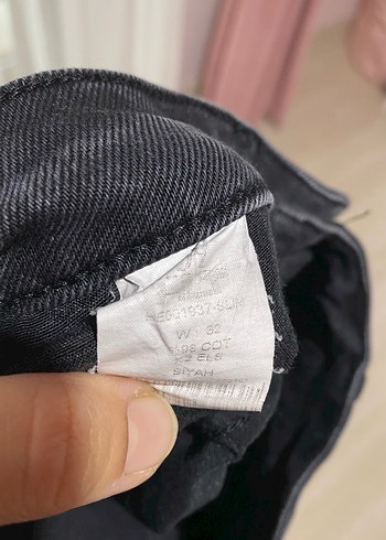 Siyah Erkek Denim Pantolon - Görsel 4