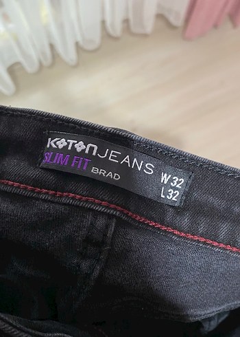 Siyah Regular Fit Erkek Denim Pantolon - Görsel 3