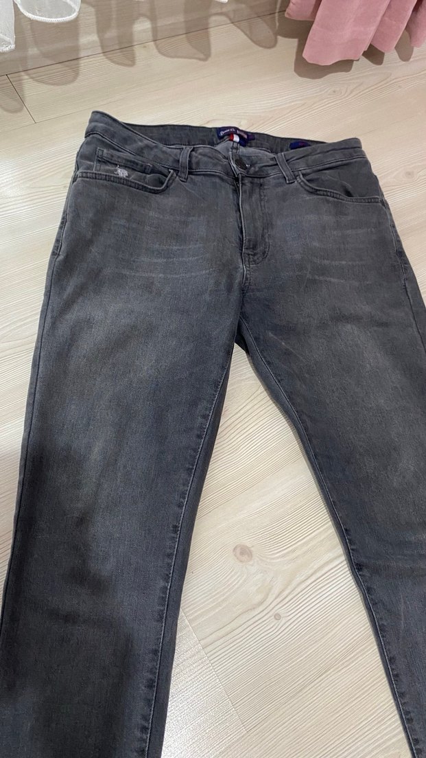 Gri Regular Erkek Denim Pantolon - Görsel 2