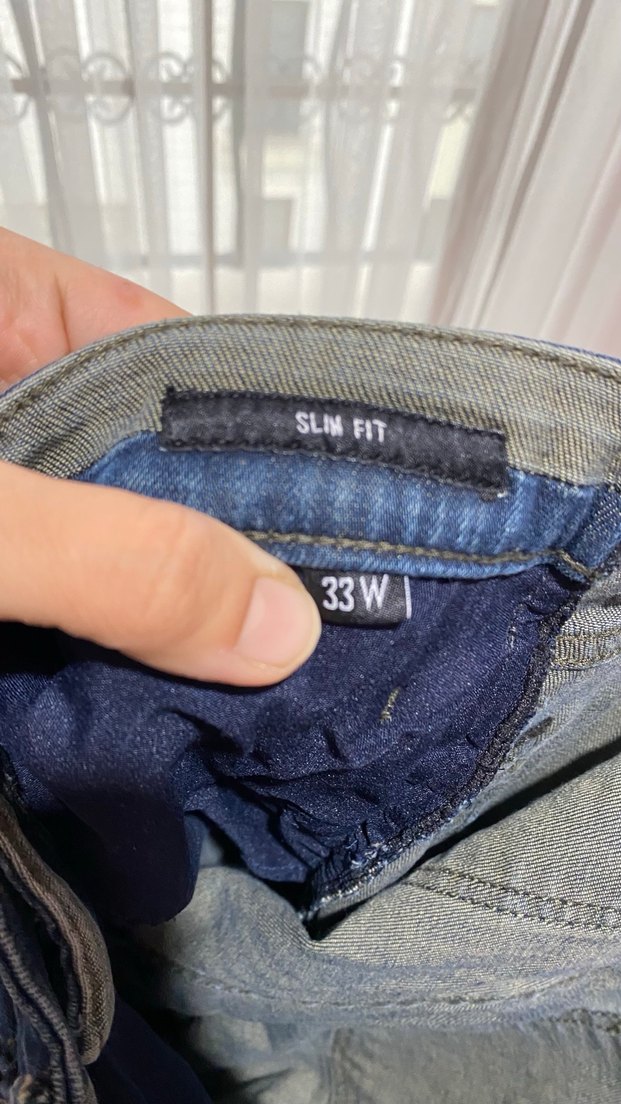 Erkek Lacivert Regular Fit Denim Pantolon - Görsel 4