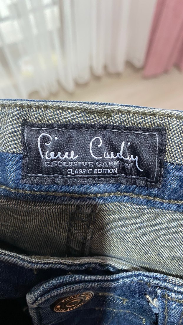 Erkek Lacivert Regular Fit Denim Pantolon - Görsel 3