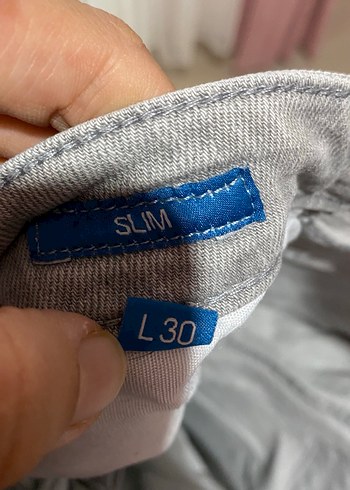 Gri Erkek Denim Pantolon - Görsel 4