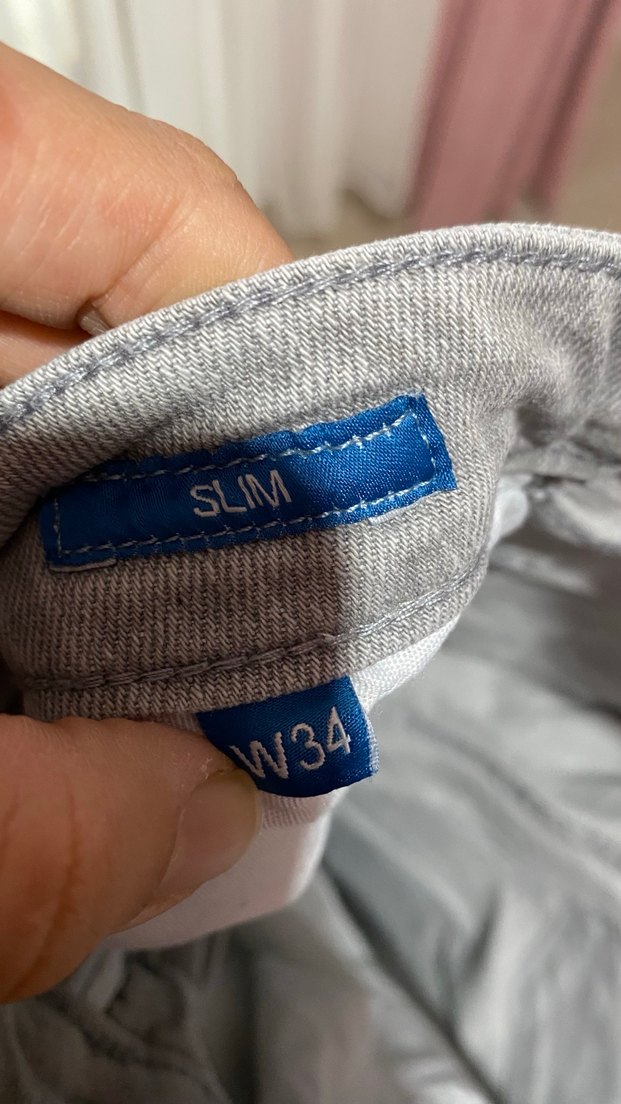 Gri Erkek Denim Pantolon - Görsel 5