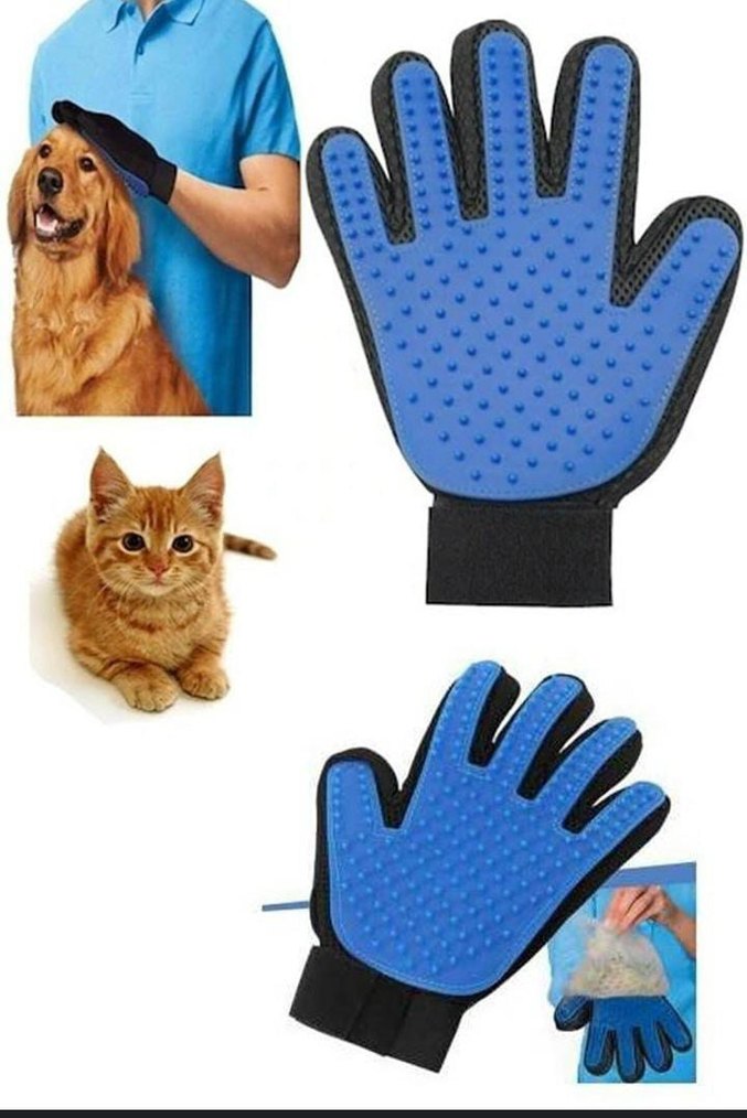 Mavi Tüy Toplama Eldiveni - Görsel 3