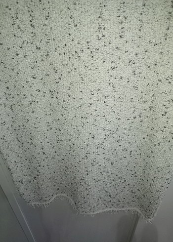 Beyaz Örgü Midi Kolsuz Kadın Elbise - Görsel 6