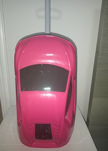 Koyu Fusya Çocuk Çekçeli Bavul - Görsel 2