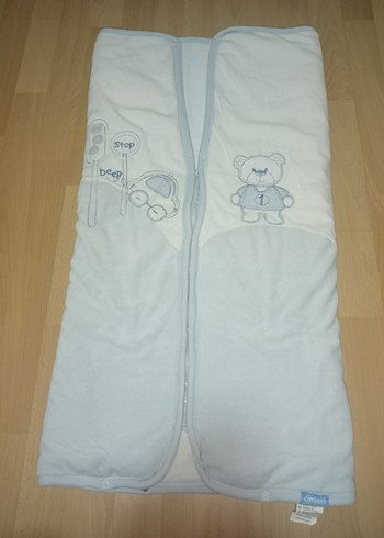 Bebekler için pastel renkli baskılı battaniye - Görsel 2