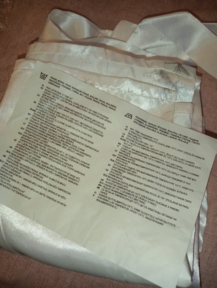 Beyaz Kadın Midi Saten Sabahlık _ Kimono - Görsel 4