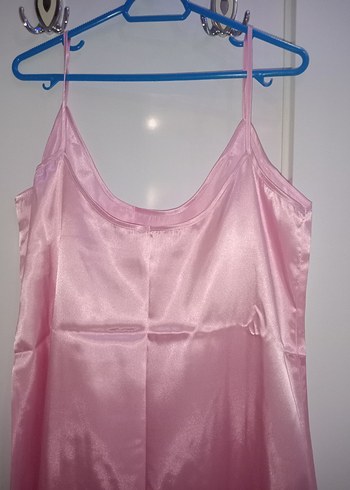 Kadın Pembe Midi Vintage Sabahlık - Görsel 14