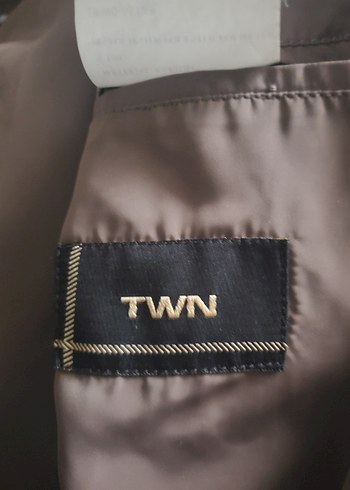 Bej Erkek Trençkot, Kuşaklı, Midi Boy - Görsel 3