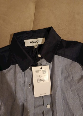 lacıvert Kısa Kollu Gömlek - Görsel 3