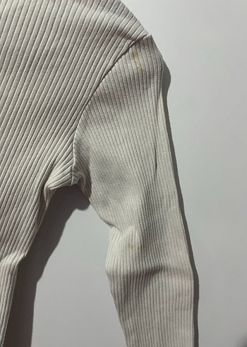 Beyaz Balıkçı Yaka Kadın Triko - Görsel 3